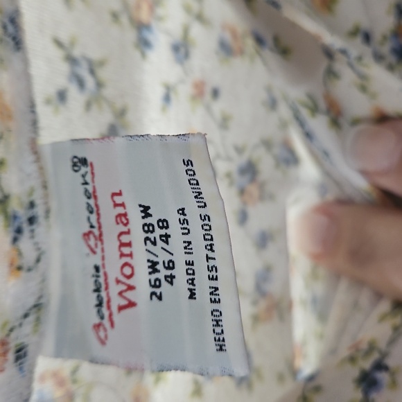 Bobbie Brooks Woman Floral Mock Turtleneck Plus Sz 26/28 - Picture 4 of 7